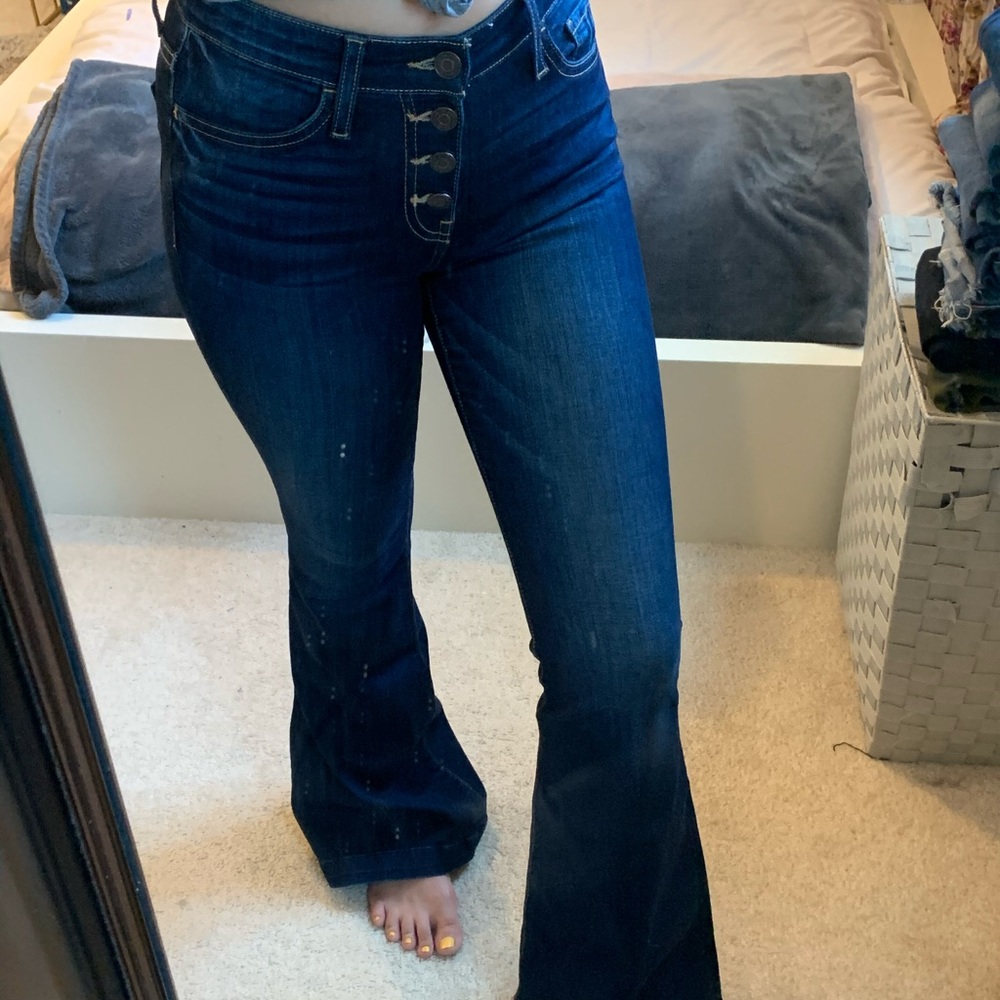 🧡FLYING MONKEY FLARES (23) WITH BUTTON FLY🧡